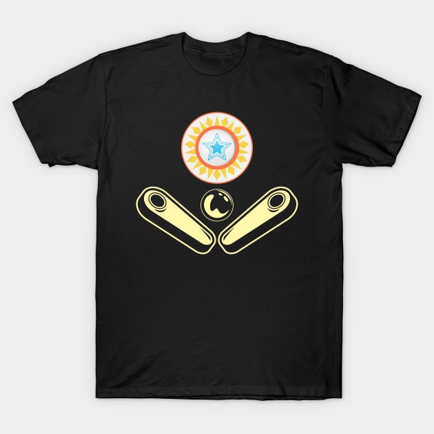 Pinball Retro Gamer Gamer T-Shirt by Realfashion